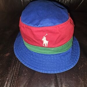 Polo Ralph Lauren Colorblock Bucket Hat Size Small $30obo